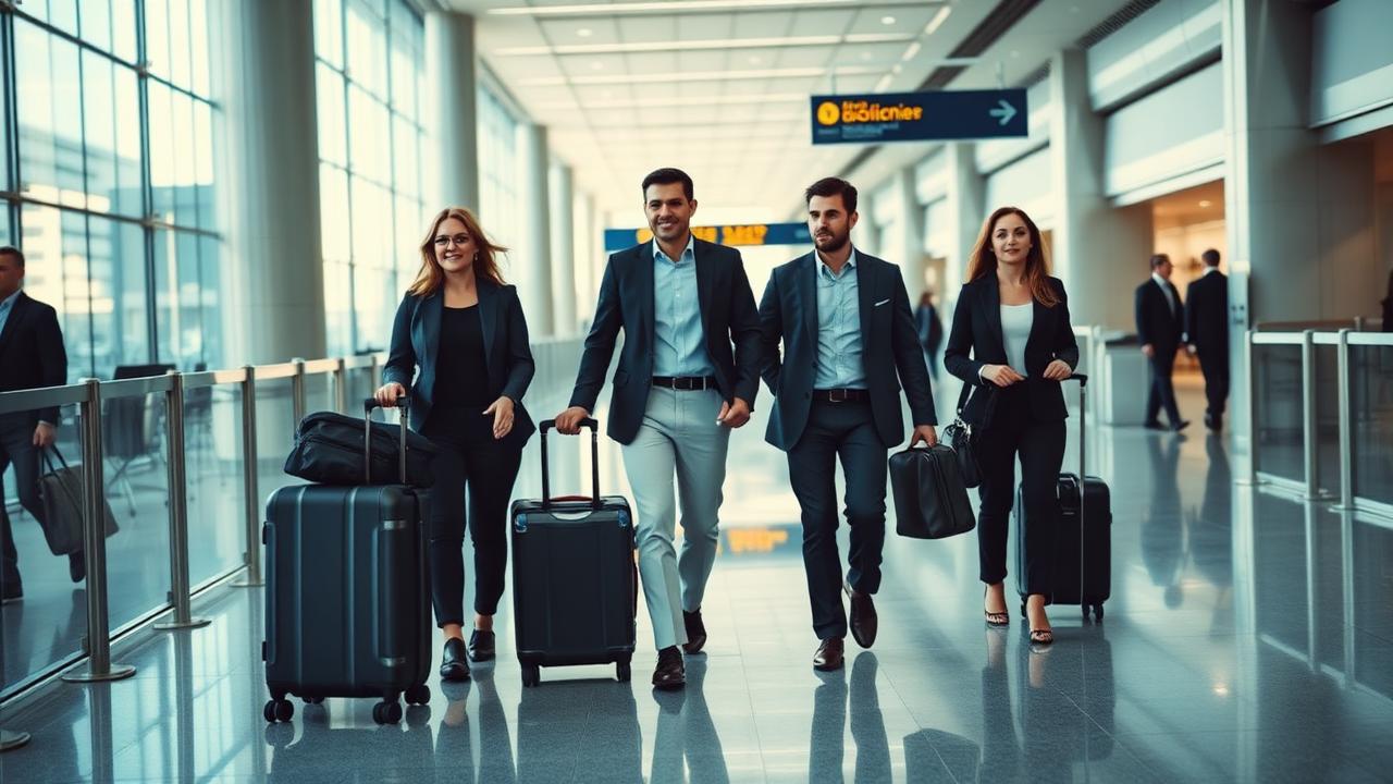 Companies with travelling teams